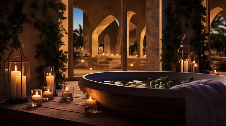moroccan bath service in dubai